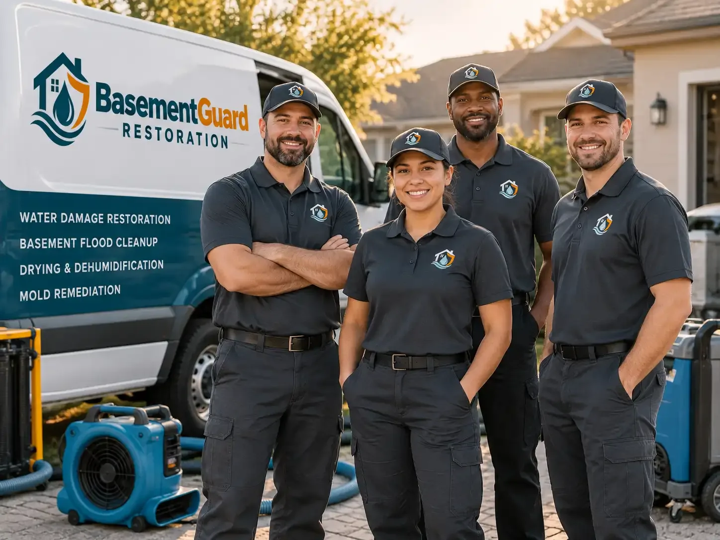 Basement Water Damage Restoration company in Basco, IL